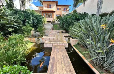 Sobrado com 4 dormitórios à venda, 450 m² por r$ 3.500.000,00 - condomínio osato - atibaia/sp