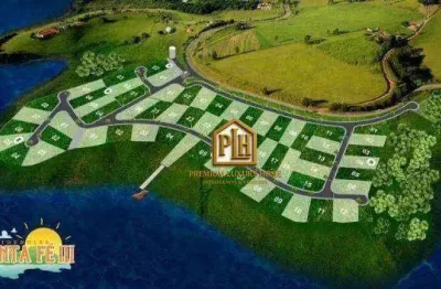 Terreno à venda, 1001 m² por r$ 650.000,00 - condomínio residencial santa fé iii - joanópolis/sp