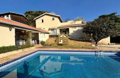 Sobrado com 5 dormitórios, 480 m² - venda por r$ 2.500.000 ou aluguel por r$ 18.300/mês - jardim flamboyant - atibaia/sp