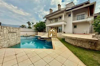 Casa com 5 dormitórios, 552 m² - venda por r$ 3.850.000,00 ou aluguel por r$ 13.000,00/ano - jardim são nicolau - atibaia/sp