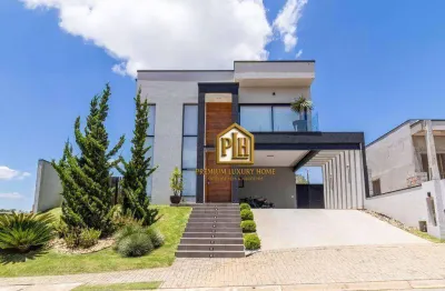 Sobrado de alto padrão à venda no condomínio shambala iii – atibaia/sp