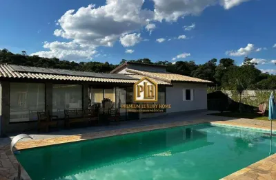 Chácara com 6 dormitórios à venda, 2800 m² por r$ 1.900.000,00 - jardim estância brasil - atibaia/sp