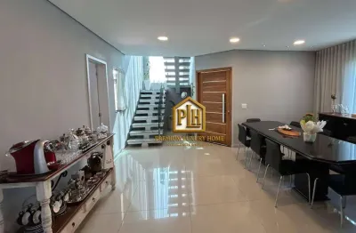 Casa com 4 dormitórios à venda, 268 m² por r$ 2.200.000 - jardim floresta - atibaia/sp