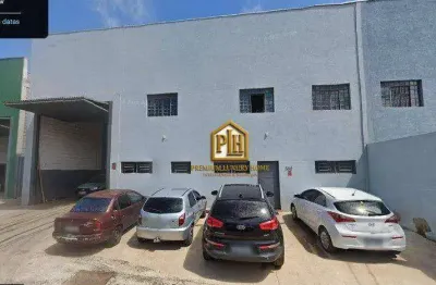 Galpão para alugar, 860 m² por r$ 18.350,00/mês - recreio estoril - atibaia/sp
