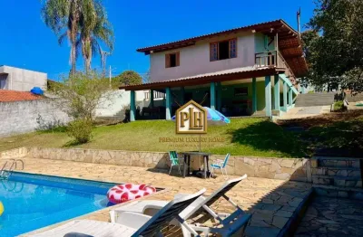 Chácara com 3 dormitórios para alugar, 1200 m² por r$ 4.640/mês - jardim estância brasil - atibaia/sp