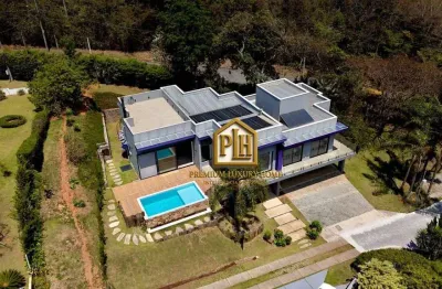 Casa com 4 dormitórios à venda, 361 m² por r$ 3.000.000,00 - condomínio clube da montanha - atibaia/sp