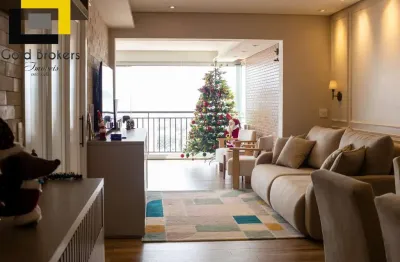 Apartamento de 141m² semi-mobiliado com 3 suítes no condomínio alta vista na avenida nove de julho em jundiaí - sp