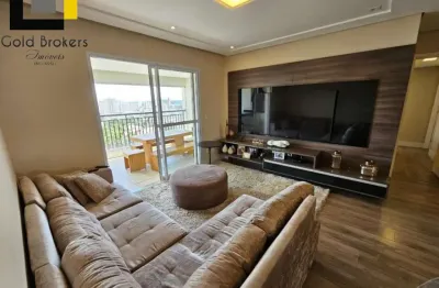 Apartamento mobiliado 128m² com 3 suítes cond alta vista anhangabaú ao lado do jundiaí shopping - sp