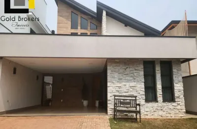 Casa térrea de 252 m² de área construída com 4 dormitórios no condomínio brisas jundiaí no jardim das samambaias em jundiaí sp