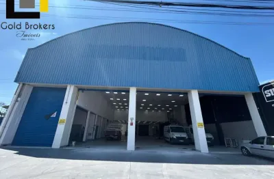 Galpão  1.825 m² de área total e 1.474 m² de construída 10 box de 17m² jundiainópolis jundiaí - sp