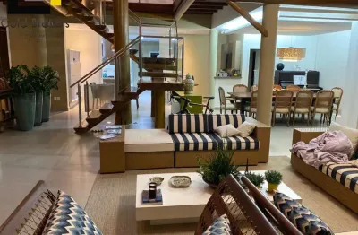 Casa de 865m² de área construída com 4 suites no condomínio portal do paraíso ii em jundiaí - sp