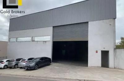 Galpão com 530m² para locação no bairro jardim alessandra próximo à rod. adail eduardo gut em varzea paulista / sp