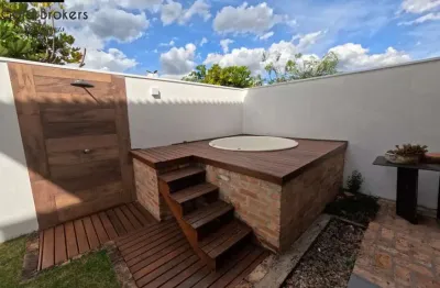 Casa de 210m² com 3 suítes e espaço gourmet no condomínio bosque dos jatobás em jundiaí - sp