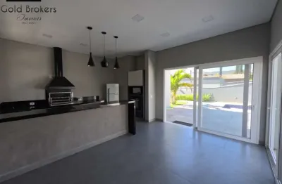 Casa térra de 276 m² com piscina  e 3 suítes no condomínio reserva da serra em jundiaí - sp