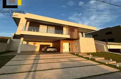 Casa térrea de 305m² com 3 suítes no condomínio bosque do horto em jundiaí - sp