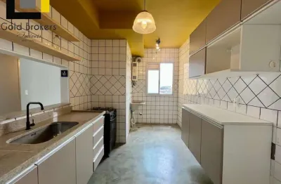 Apartamento com 75m² 3 dormitórios no condomínio citta di roma na av luís latorre em jundiaí sp