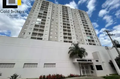 Apartamento de 64m² com 2 dormitórios no residencial apuã na vila nova jundiainopolis em jundiaí - sp