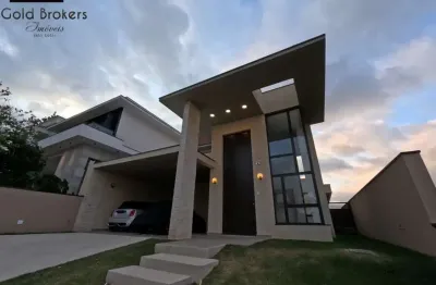 Casa de 241m² de área construída com 3 suítes no cond. brisas jundiaí no jardim samambaia jundiaí/sp