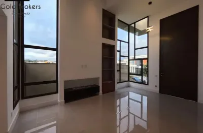 Casa 241m² de área construída com 3 suítes no cond. brisas jundiaí no jardim samambaia jundiaí/sp