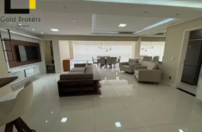 Apartamento de 128m²  mobiliado com 2 suítes no condomínio alta vista ao lado do jundiaí shopping