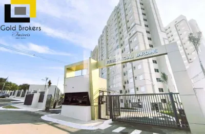 Apartamento mobiliado 44,5m² no residencial jardins no bairro engordadouro em jundiaí sp