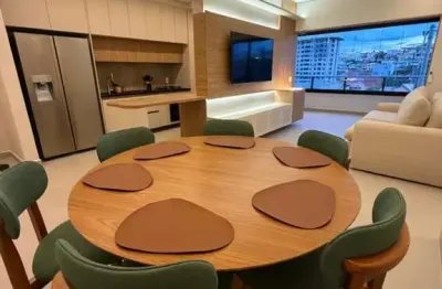 Apartamento mobiliado 95m² 3 dorm, 1 suíte - odeon residencial - bairro portal do paraíso jundiaí/sp