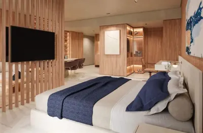 Apartamento studio - hotel boutique - esquina praia