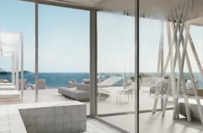 Apartamento studio ipanema , rooftop com piscina vista mar