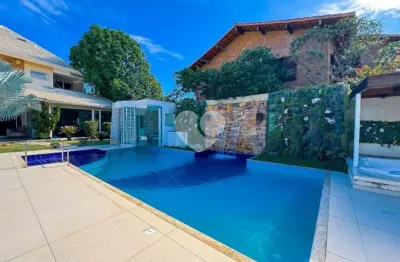 Condomínio mansões casa com 5 quartos, 673 m², à venda por r$ 7.500.000