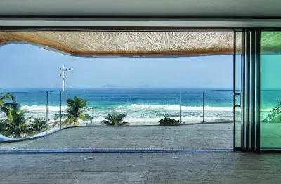 Apartamento alto padrão  4 suítes vista mar no leblon na zona sul -rj