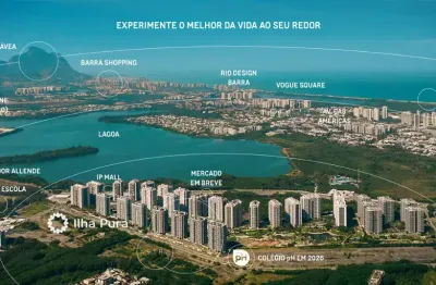 Apartamento com 2 quartos à venda na Rua Escritor Rodrigo Melo Franco (Res Ilha Pura), 160, Barra da Tijuca, Rio de Janeiro
