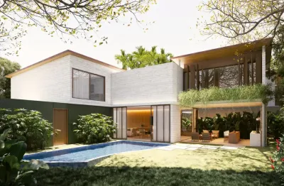 Casa duplex com 4 suítes, disponível para venda em condomínio localizado na gávea com segurança 24 horas.