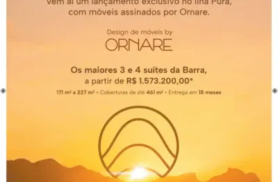 Lançamento do mais luxuoso imóvel do ilha pura com 171 a 230 m2