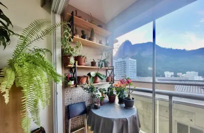 Imóvel para venda tem 79 metros quadrados com 3 quartos  1 vaga em humaitá - rio de janeiro - rj