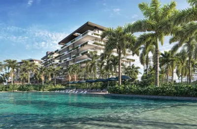 Lindo apartamento na praia da barra da tijuca frente mar luxo