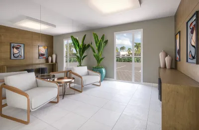 O imóvel está localizado no bairro barra olímpica possui 54 metros quadrados com 2 quartos sendo 1 suíte e 2 banheiros.