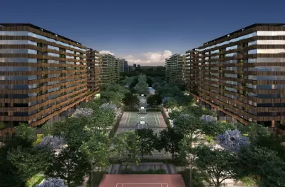 Apartamento à venda na barra olímpica com 2 quartos (1 suíte)