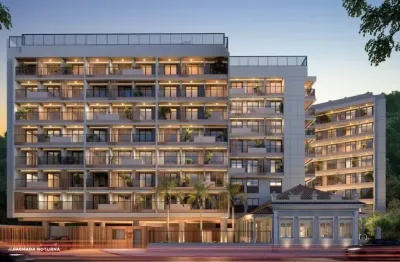 Apartamento (studio) à venda na gávea com 1 quarto e lazer completo