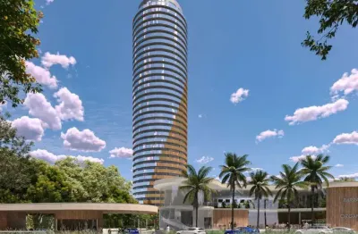 Cobertura studio duplex à venda 80m² na barra da tijuca - projeto niemeyer