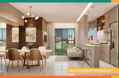 Apartamento para venda em candeias, com 58m², 2 quartos, 1 suíte e varanda.