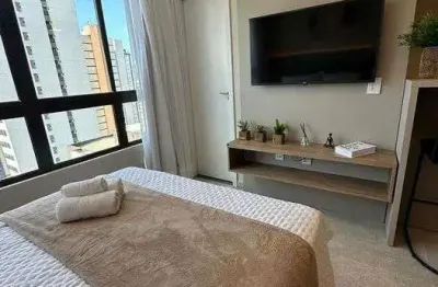 Apartamento studio para venda possui 24 metros quadrados com 1 quarto em boa viagem - recife - pe