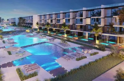 Rc - raquel - apartamento para venda com 106 metros com 2 quartos em muro alto - ipojuca - pe