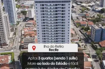Lg-varandas da ilha - ilha do retiro - pronto p morar | 3 quartos em ilha do retiro - recife - pe