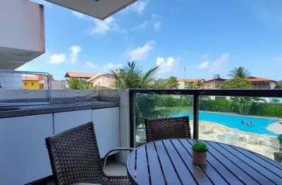 Pb - ref.2136 -flat para venda - 22m2 - 1 quarto - porto de galinhas