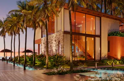 Tm - casa luxuosa à beira mar de japaratinga - alagoas