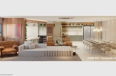 Lindo apartamento de 4 quartos, varanda e lazer completo para a família no bairro da boa vista.