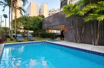 Parque amazonas residence - frente para o mar de boa viagem - 2 quartos- lazer - andar alto