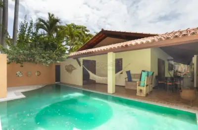 Excelente casa duplex totalmente mobiliada beira mar na praia dos carneiros.