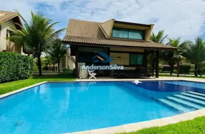 Excelente bangalô mobiliado com piscina privativa frente mar em muro alto