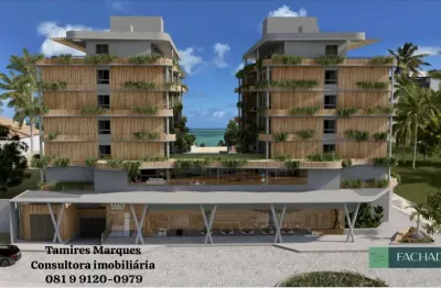 Tm-apartamento 1 quarto na praia de campas - tamandaré -pe